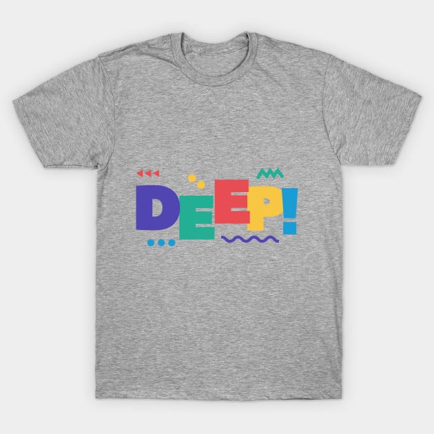 Deep Design T-Shirt by Aziz